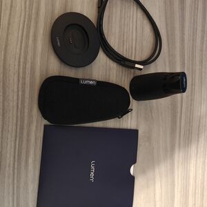 Lumens Black Portable Metabolic Tracker with Charging Dock